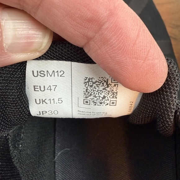 Mens On Cloud 6 Waterproof Black Mesh Athletic Running Sneakers Shoes Size 12 D - Picture 8 of 8